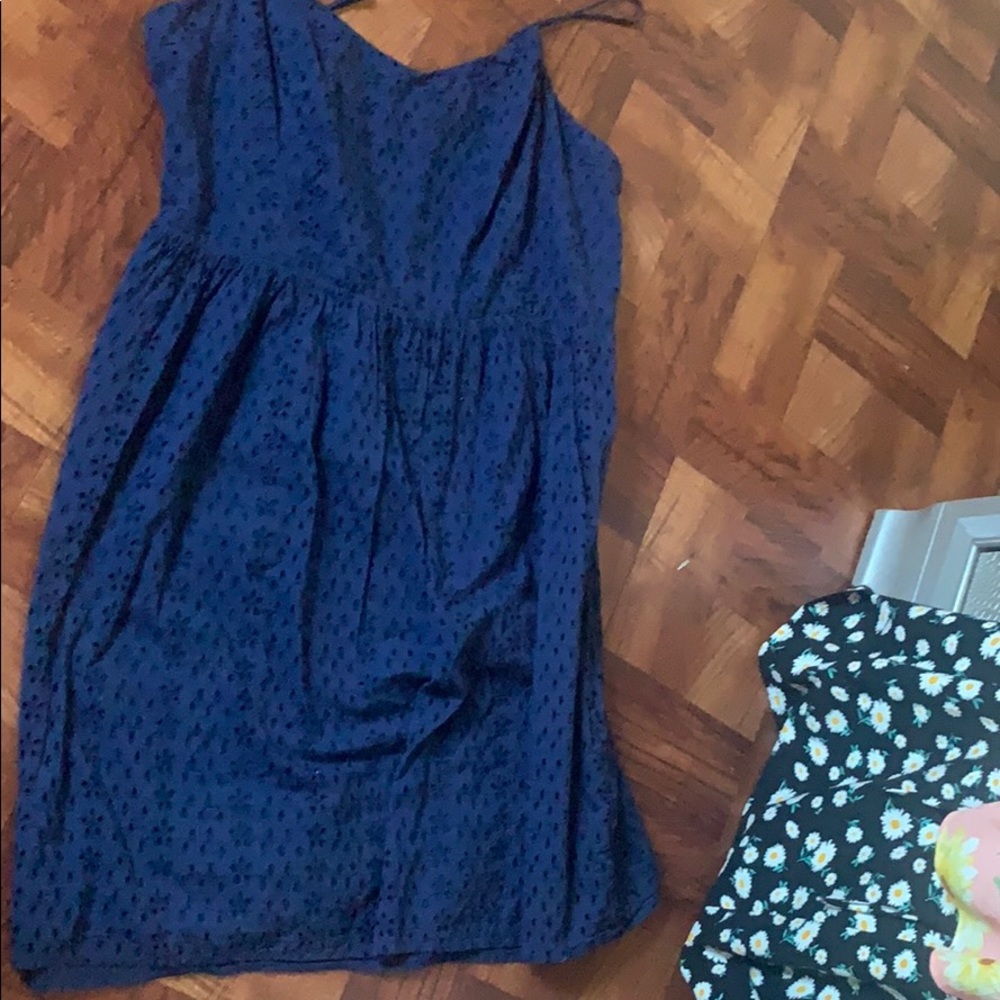 Old Navy•Blue Eyelet Dress•XL